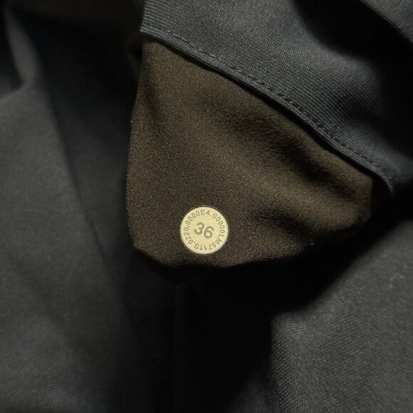 Lululemon Men's Commission Pant Classic *Warpstreme 34" - Navy - Picture 5 of 7